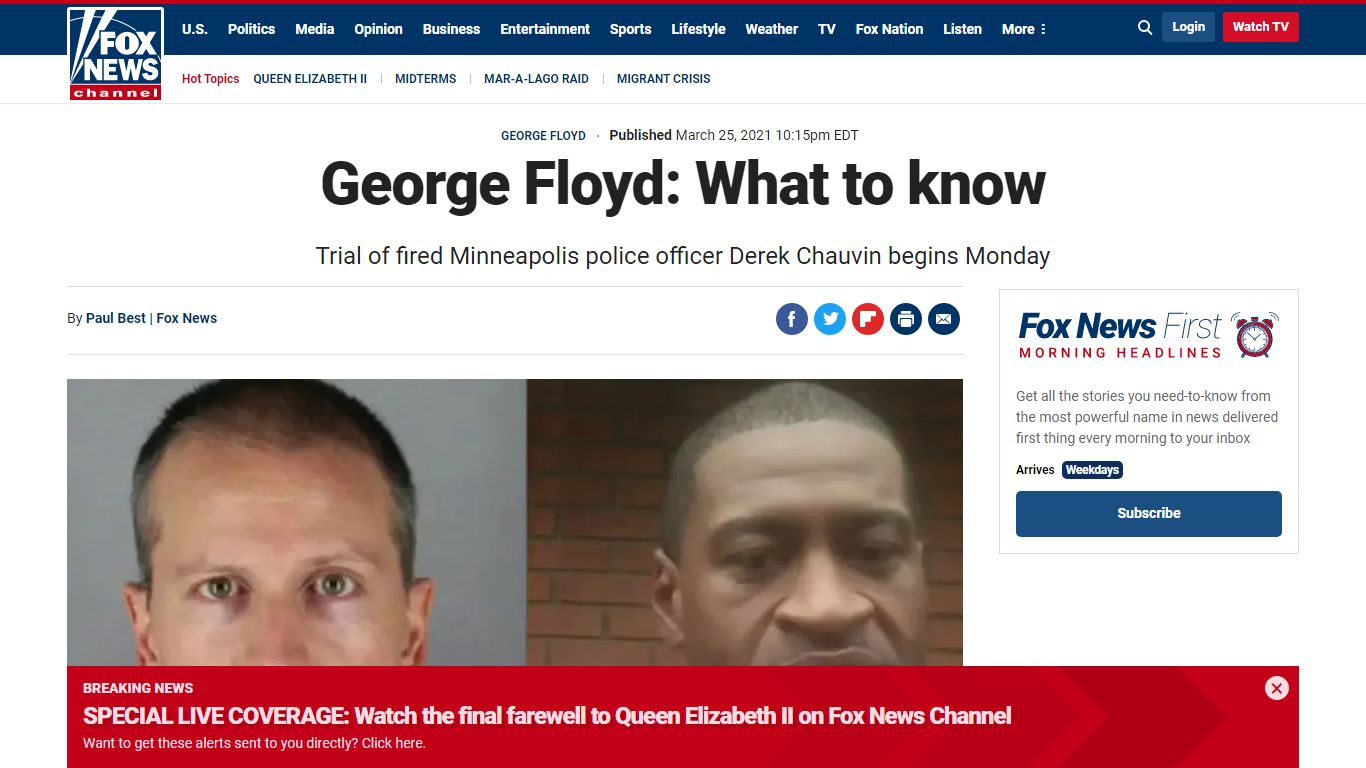 George Floyd: What to know | Fox News