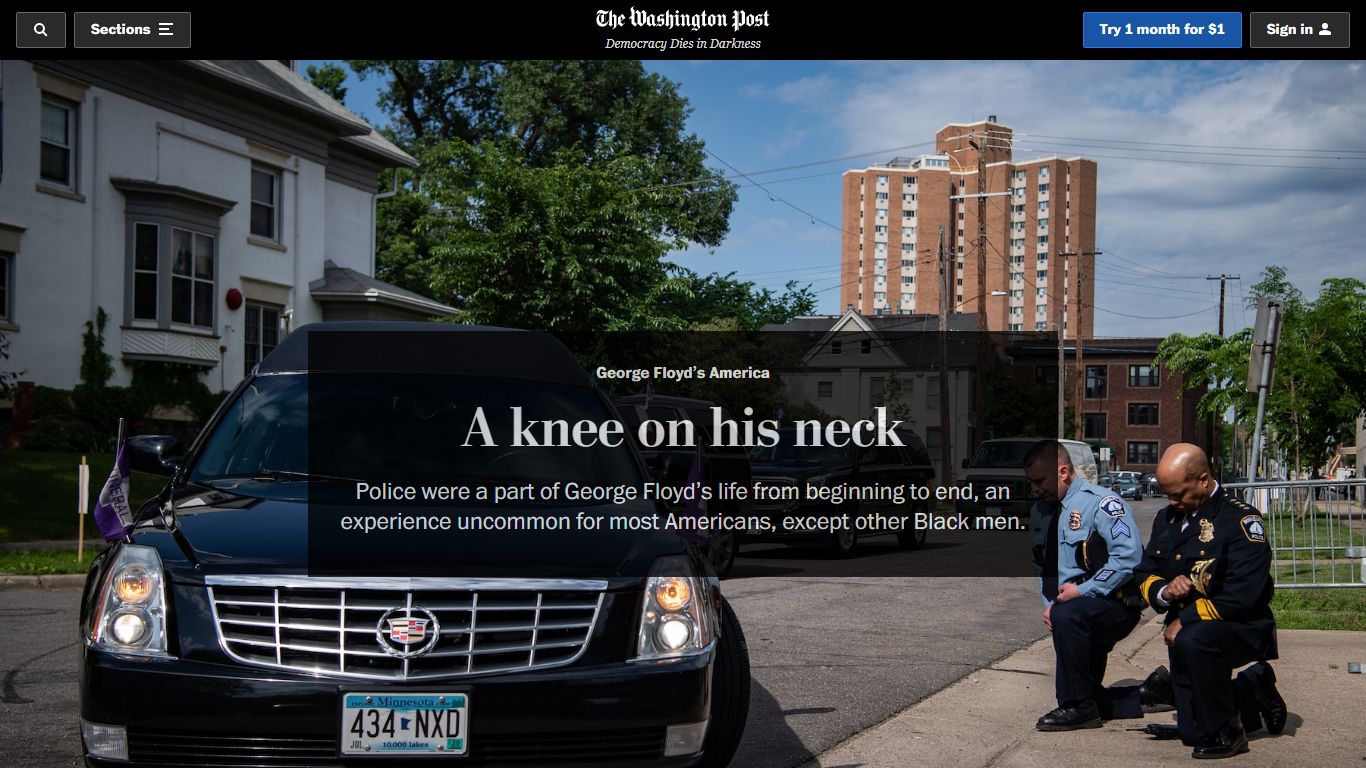 George Floyd’s encounters with police were constant, an experience ...