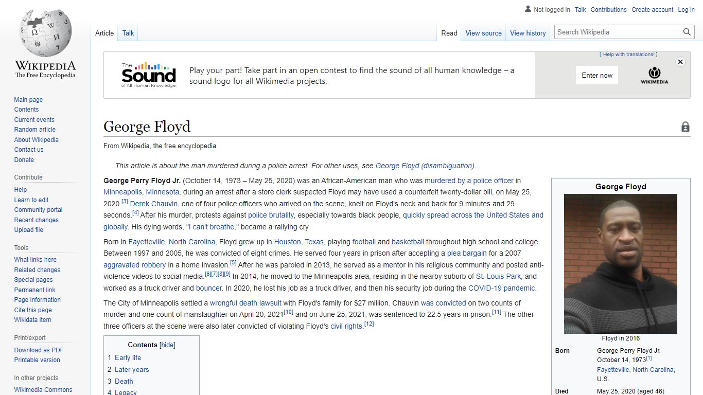 George Floyd - Wikipedia